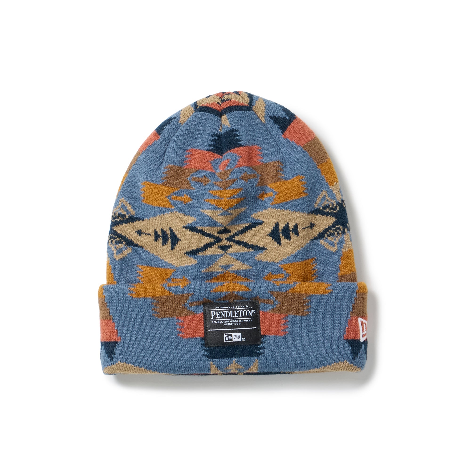 ベーシック カフニット Pendleton ペンドルトン ネイビー | ニューエラ 