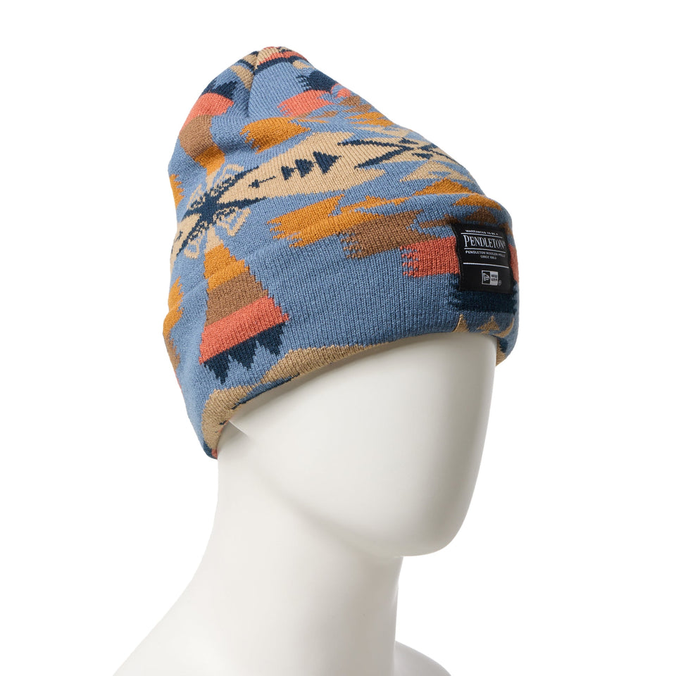 ベーシック カフニット Pendleton ペンドルトン ネイビー - 14699389 - OSFM | NEW ERA ニューエラ公式オンラインストア