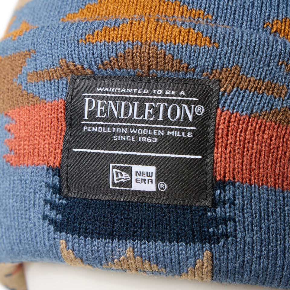 ベーシック カフニット Pendleton ペンドルトン ネイビー - 14699389 - OSFM | NEW ERA ニューエラ公式オンラインストア