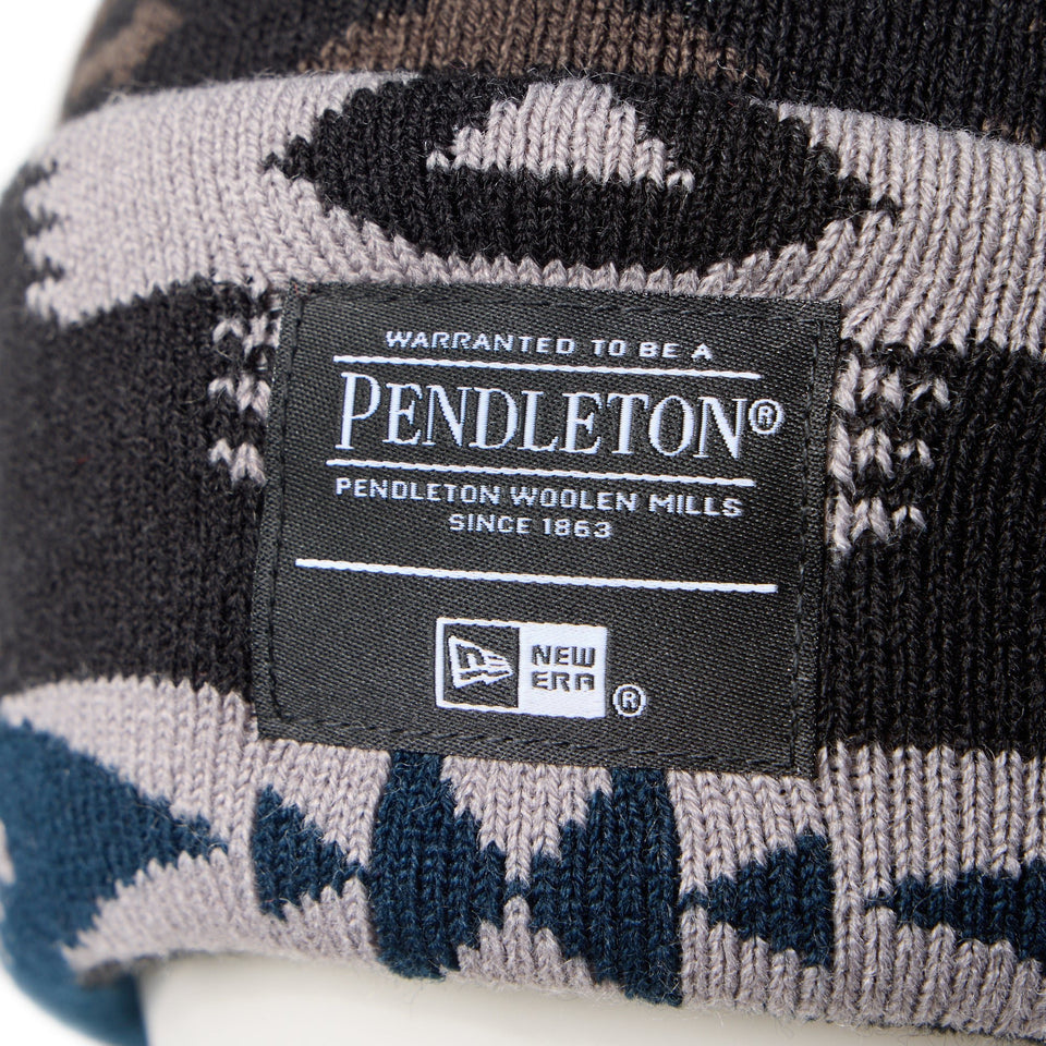 ベーシック カフニット Pendleton ペンドルトン ブラック - 14699390 - OSFM | NEW ERA ニューエラ公式オンラインストア