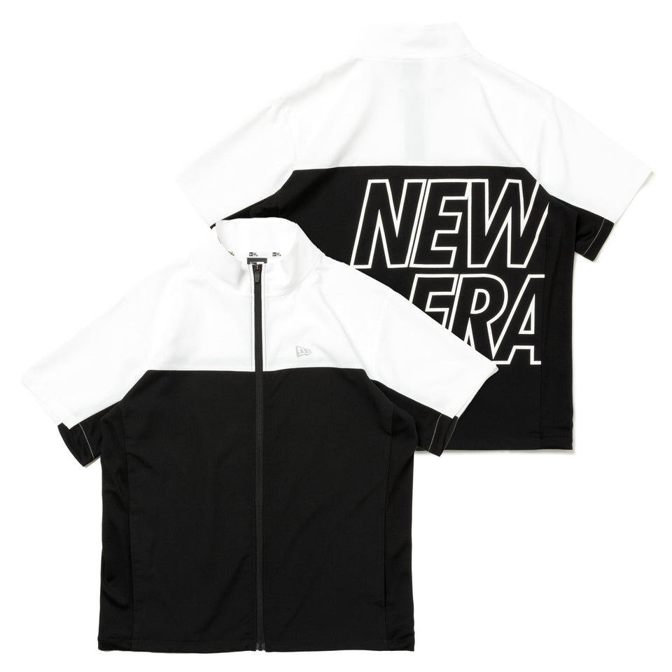 半袖 クロスウェアジャケット ホワイト / ブラック 【 Performance Apparel 】 - 14311400-S | NEW ERA ニューエラ公式オンラインストア