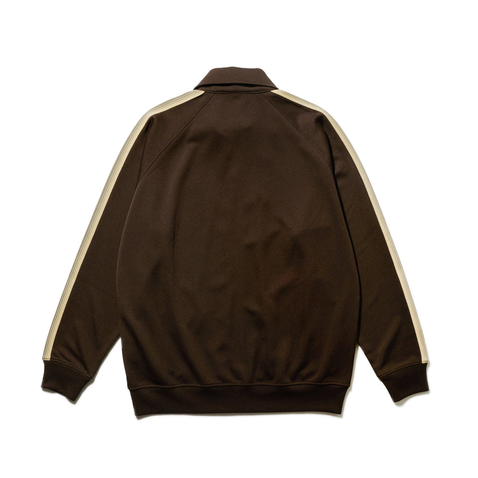 スムースジャージー サイドテープ トラックジャケット ウォルナット 【Performance Apparel】 - 14312805 - S | NEW ERA ニューエラ公式オンラインストア
