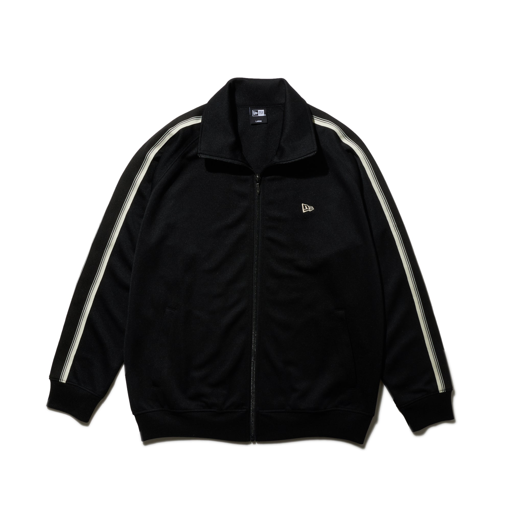ヴェトモン 18AW ロゴテープカラーブロックトラックジャケット VETEMENTS カラーブロック トラックジャケット | ブラック