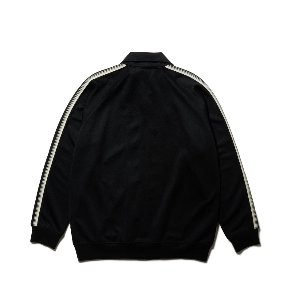 スムースジャージー サイドテープ トラックジャケット ブラック 【Performance Apparel】 - 14312806 - S | NEW ERA ニューエラ公式オンラインストア