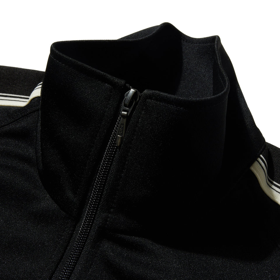 スムースジャージー サイドテープ トラックジャケット ブラック 【Performance Apparel】 - 14312806 - S | NEW ERA ニューエラ公式オンラインストア