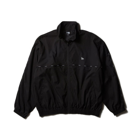 HYPE ブラック ジャケット オーバーサイズド パイピング トラックジャケット MASTERMIND