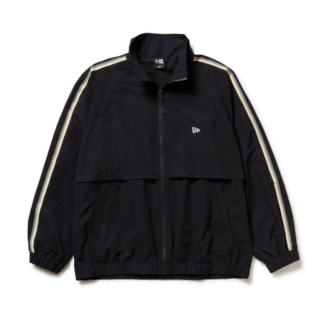 ブラックナイロンジャケット　Sサイズ Lazar ナイロンジャケット Oversize Switching Truck Jacket