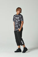 クロスウェア クロップドパンツ ワードマークロゴ ブラック【Performance Apparel】 - 14666306 - S | NEW ERA ニューエラ公式オンラインストア