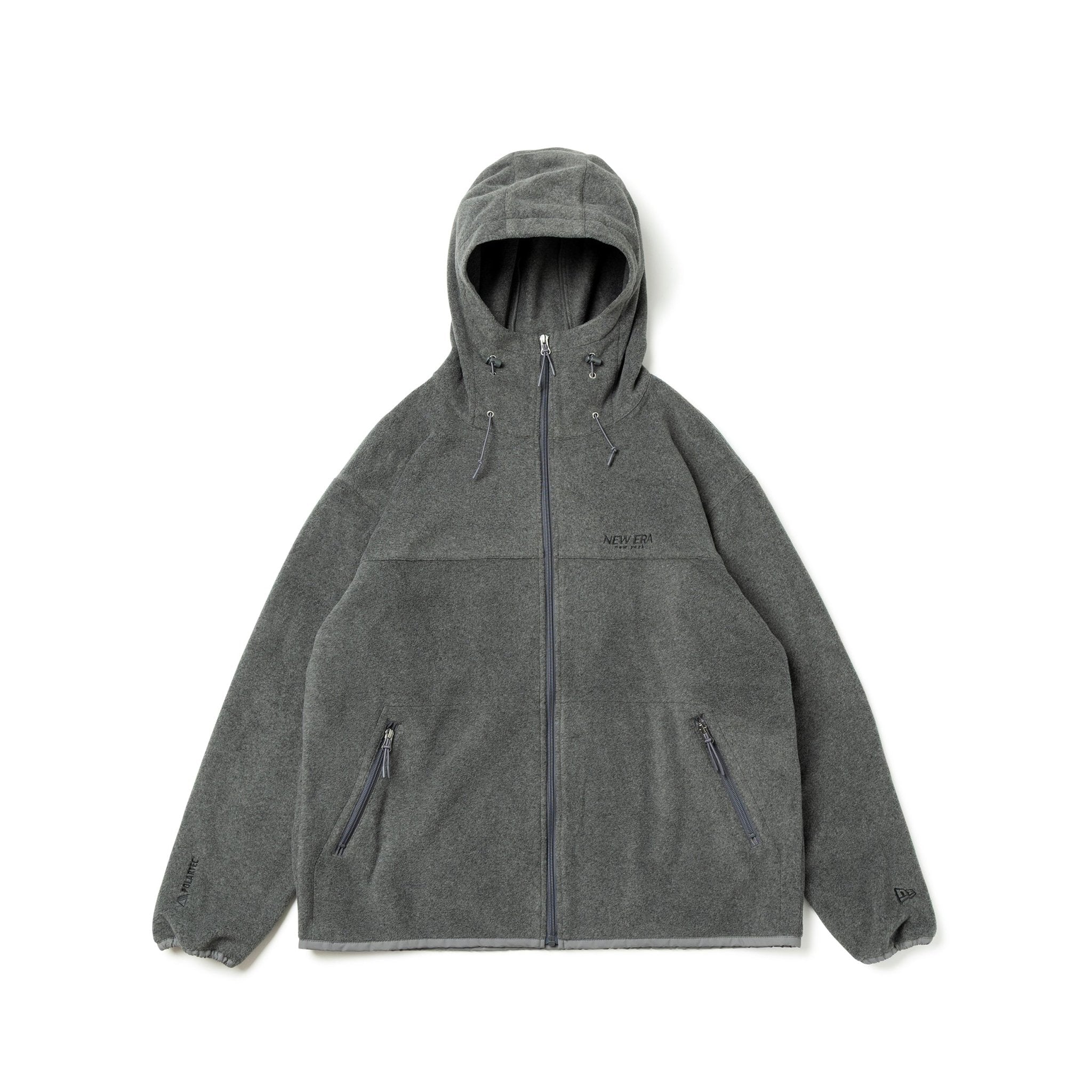 フルジップフーディー フリースジャケット POLARTEC BLACK LABEL FW25