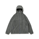 フルジップフーディー フリースジャケット POLARTEC BLACK LABEL FW25 チャコール - 14746910-S | NEW ERA ニューエラ公式オンラインストア