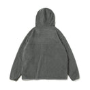 フルジップフーディー フリースジャケット POLARTEC BLACK LABEL FW25 チャコール - 14746910-S | NEW ERA ニューエラ公式オンラインストア