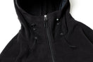 フルジップフーディー フリースジャケット POLARTEC BLACK LABEL FW25 ブラック - 14746911-S | NEW ERA ニューエラ公式オンラインストア