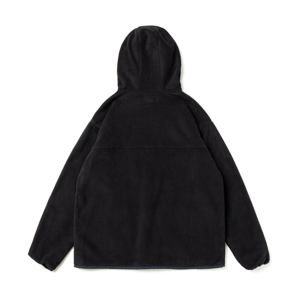 フルジップフーディー フリースジャケット POLARTEC BLACK LABEL FW25 ブラック - 14746911-S | NEW ERA ニューエラ公式オンラインストア