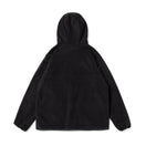 フルジップフーディー フリースジャケット POLARTEC BLACK LABEL FW25 ブラック - 14746911-S | NEW ERA ニューエラ公式オンラインストア