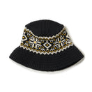 ニットバケット Powered by GORO NAKATSUGAWA（MIN - NANO） ノルディック ブラック - 14703366 - SM | NEW ERA ニューエラ公式オンラインストア