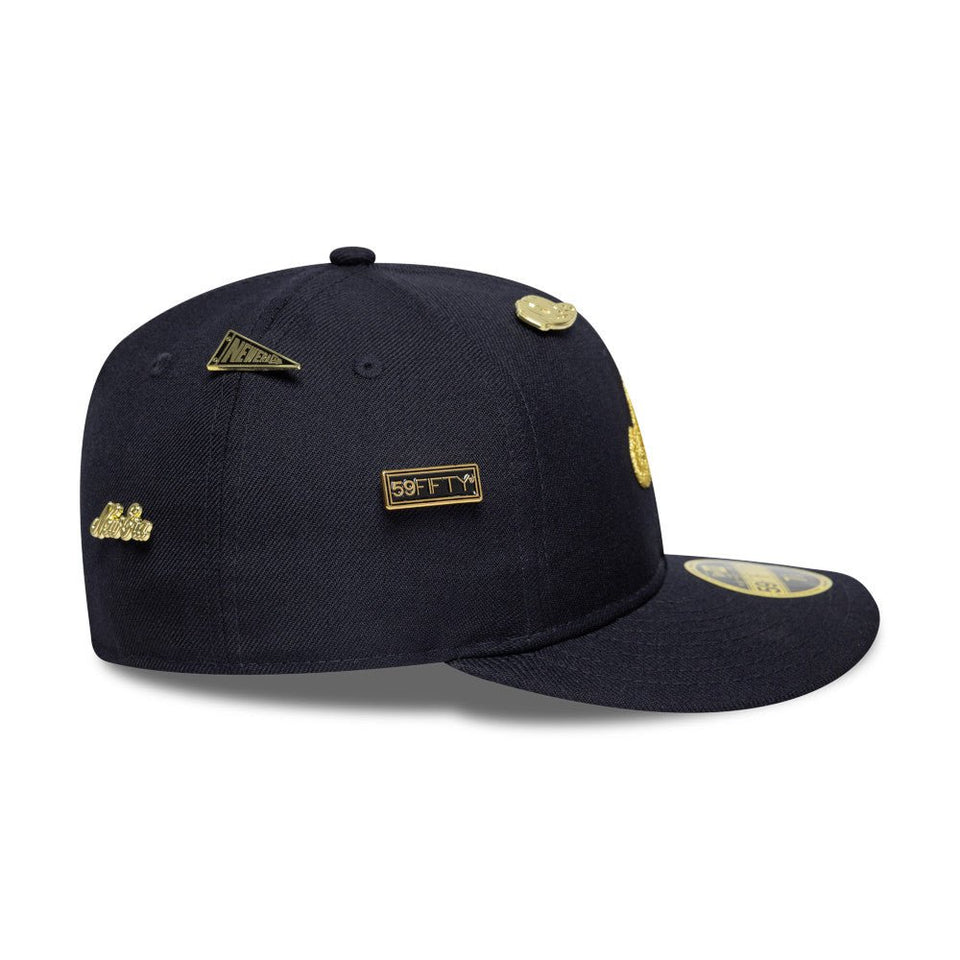 RC 59FIFTY 59FIFTY DAY Memorial Collection クラシックロゴ ピンズ ネイビー × ゴールド - 14700167 - 700 | NEW ERA ニューエラ公式オンラインストア