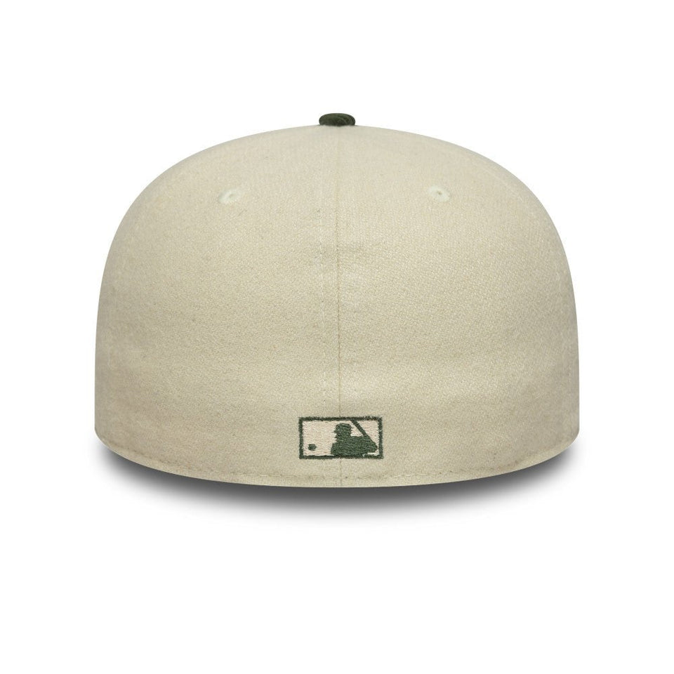 RC 59FIFTY ノンバックラム 59FIFTY DAY Memorial Collection オークランド・アスレチックス オフホワイト ダークグリーンコーデュロイバイザー - 14700170 - 700 | NEW ERA ニューエラ公式オンラインストア