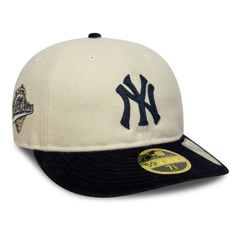 RC 59FIFTY ノンバックラム 59FIFTY DAY Memorial Collection ニューヨーク・ヤンキース オフホワイト ネイビーコーデュロイバイザー - 14700171 - 700 | NEW ERA ニューエラ公式オンラインストア