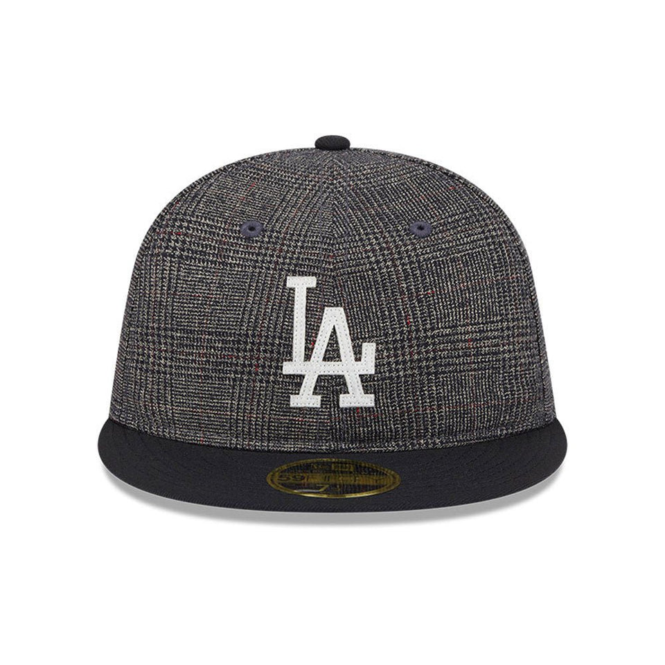 RC 59FIFTY 59FIFTY DAY Memorial Collection ロサンゼルス・ドジャース クーパーズタウン Three Rooms グレンチェック ブラックバイザー - 14677000 - 700 | NEW ERA ニューエラ公式オンラインストア