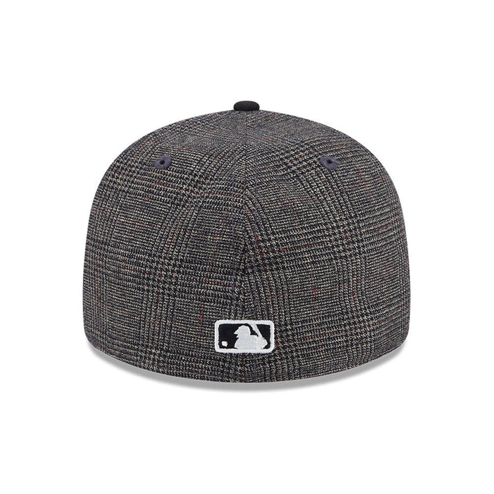RC 59FIFTY 59FIFTY DAY Memorial Collection ロサンゼルス・ドジャース クーパーズタウン Three Rooms グレンチェック ブラックバイザー - 14677000 - 700 | NEW ERA ニューエラ公式オンラインストア