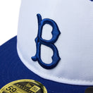 RC 59FIFTY フラットバイザー Dodgers Pack ブルックリン・ドジャース クーパーズタウン ホワイト ダークロイヤルバイザー - 14388382 - 700 | NEW ERA ニューエラ公式オンラインストア