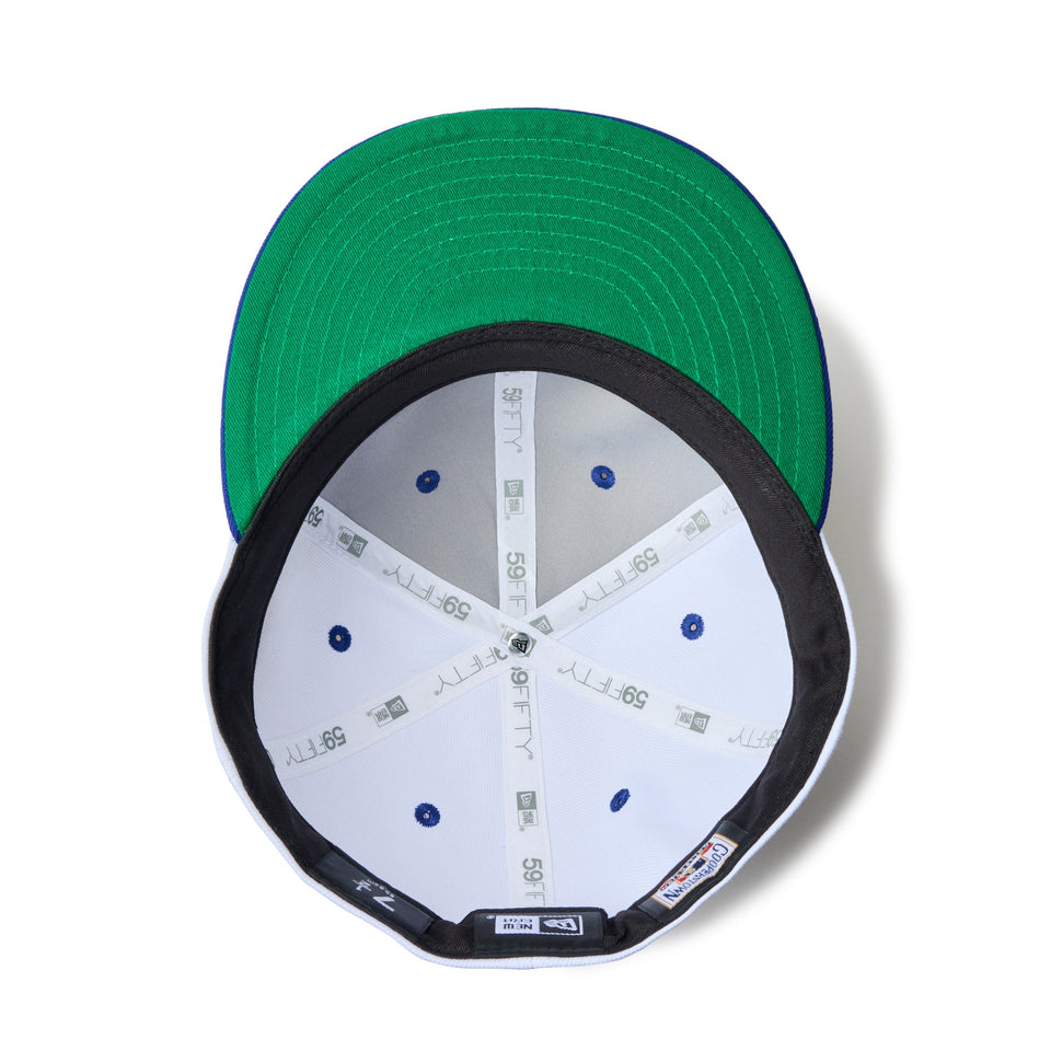 RC 59FIFTY フラットバイザー Dodgers Pack ブルックリン・ドジャース クーパーズタウン ホワイト ダークロイヤルバイザー - 14388382 - 700 | NEW ERA ニューエラ公式オンラインストア