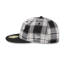 RC 59FIFTY Grunge Style Plaid サンディエゴ・パドレス クーパーズタウン ブラック - 14747108-700 | NEW ERA ニューエラ公式オンラインストア
