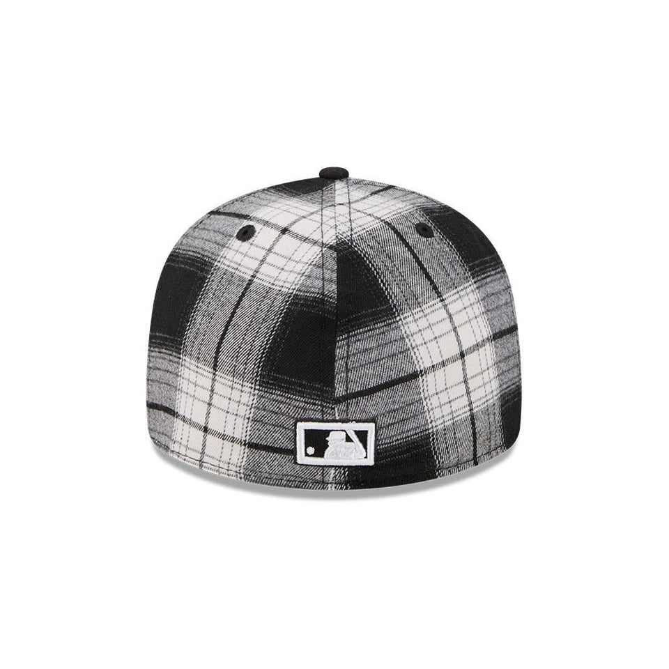 RC 59FIFTY Grunge Style Plaid ブルックリン・ドジャース クーパーズタウン ブラック - 14747110-700 | NEW ERA ニューエラ公式オンラインストア