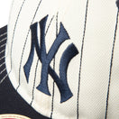 RC 59FIFTY フラットバイザー MLB Heritage Collection ニューヨーク・ヤンキース クーパーズタウン クロームピンストライプ ネイビーバイザー - 14388378 - 700 | NEW ERA ニューエラ公式オンラインストア
