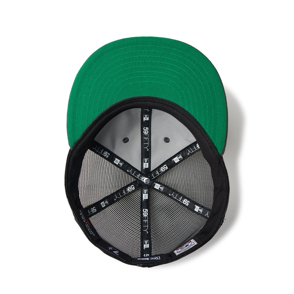 RC 59FIFTY フラットバイザー トラッカー MLB Heritage Collection ニューヨーク・ヤンキース クーパーズタウン ブラック ダークグラファイトバイザー - 14388379 - 700 | NEW ERA ニューエラ公式オンラインストア