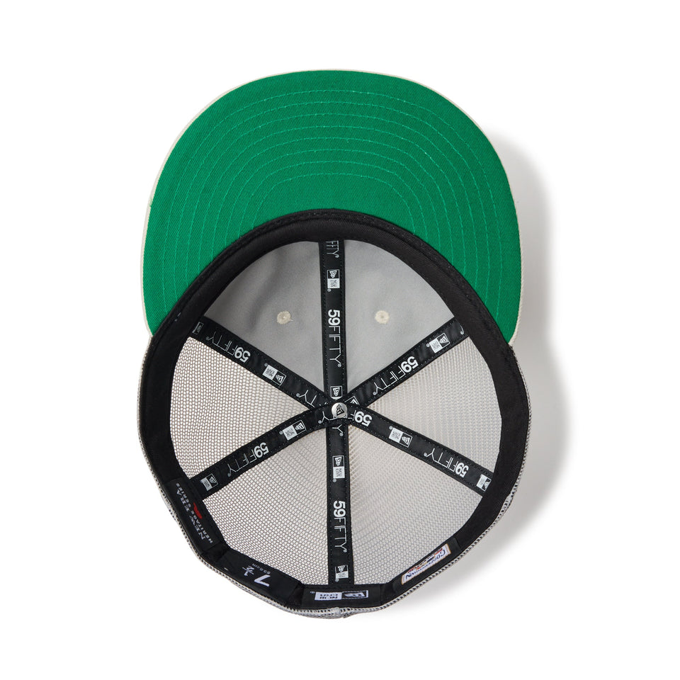 RC 59FIFTY フラットバイザー トラッカー MLB Heritage Collection ロサンゼルス・ドジャース クーパーズタウン グレー ストーンバイザー - 14388380 - 700 | NEW ERA ニューエラ公式オンラインストア