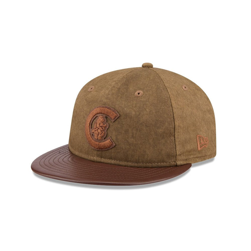 RC 59FIFTY Utility Linen シカゴ・カブス クーパーズタウン シンセティックレザーバイザー - 14875614-700 | NEW ERA ニューエラ公式オンラインストア