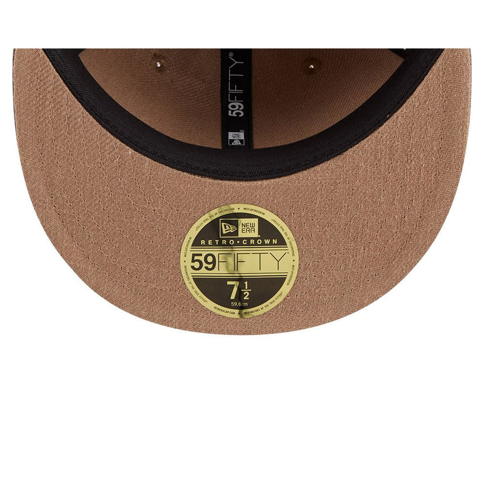 RC 59FIFTY Utility Linen シカゴ・カブス クーパーズタウン シンセティックレザーバイザー - 14875614-700 | NEW ERA ニューエラ公式オンラインストア