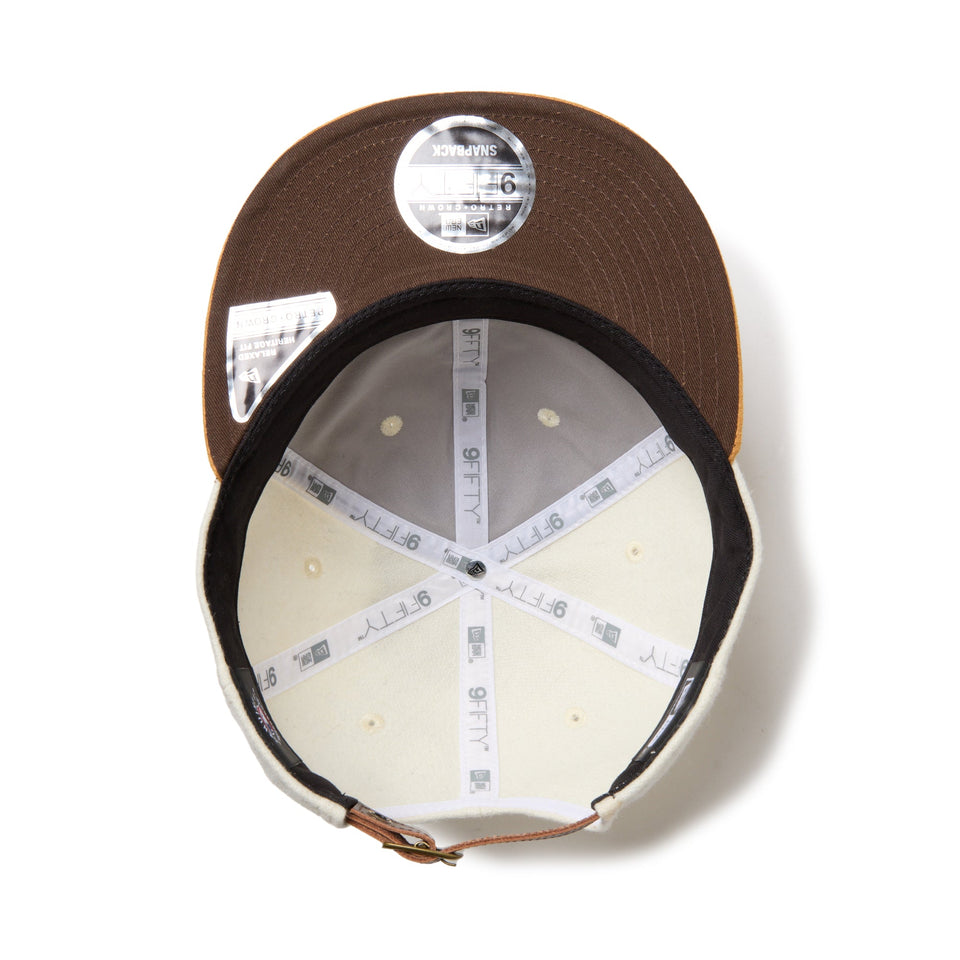 RC 9FIFTY ニューヨーク・ヤンキース オフホワイト マスタードスウェードバイザー - 14667630 - OSFM | NEW ERA ニューエラ公式オンラインストア