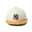 RC 9FIFTY ニューヨーク・ヤンキース オフホワイト マスタードスウェードバイザー - 14667630 - OSFM | NEW ERA ニューエラ公式オンラインストア