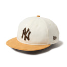 RC 9FIFTY ニューヨーク・ヤンキース オフホワイト マスタードスウェードバイザー - 14667630 - OSFM | NEW ERA ニューエラ公式オンラインストア