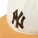 RC 9FIFTY ニューヨーク・ヤンキース オフホワイト マスタードスウェードバイザー - 14667630 - OSFM | NEW ERA ニューエラ公式オンラインストア
