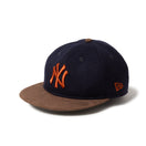 RC 9FIFTY ニューヨーク・ヤンキース ネイビー ブラウンスウェードバイザー - 14667631 - OSFM | NEW ERA ニューエラ公式オンラインストア