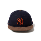RC 9FIFTY ニューヨーク・ヤンキース ネイビー ブラウンスウェードバイザー - 14667631 - OSFM | NEW ERA ニューエラ公式オンラインストア