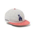 RC 9FIFTY ロサンゼルス・ドジャース ライトグレー ピンクスウェードバイザー - 14667632 - OSFM | NEW ERA ニューエラ公式オンラインストア