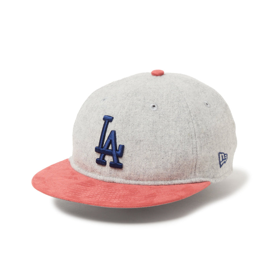 RC 9FIFTY ロサンゼルス・ドジャース ライトグレー ピンクスウェードバイザー - 14667632 - OSFM | NEW ERA ニューエラ公式オンラインストア