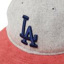 RC 9FIFTY ロサンゼルス・ドジャース ライトグレー ピンクスウェードバイザー - 14667632 - OSFM | NEW ERA ニューエラ公式オンラインストア