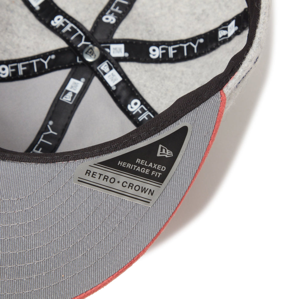 RC 9FIFTY ロサンゼルス・ドジャース ライトグレー ピンクスウェードバイザー - 14667632 - OSFM | NEW ERA ニューエラ公式オンラインストア