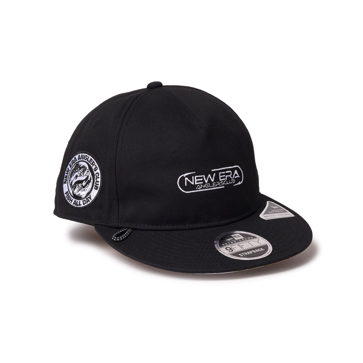 RC 9FIFTY A-Frame フラットバイザー Angler's Club ブラック
