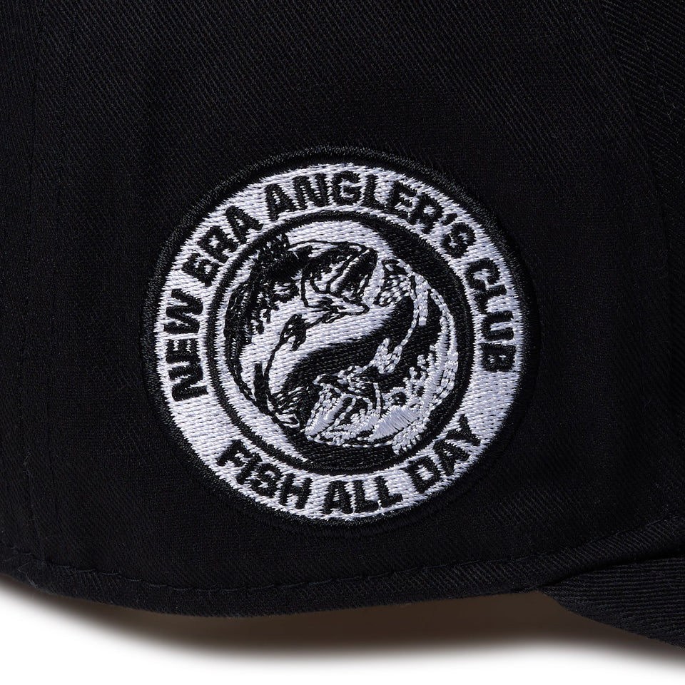 RC 9FIFTY A - Frame フラットバイザー Angler's Club ブラック | アウトドア - 14668879 - OSFM | NEW ERA ニューエラ公式オンラインストア