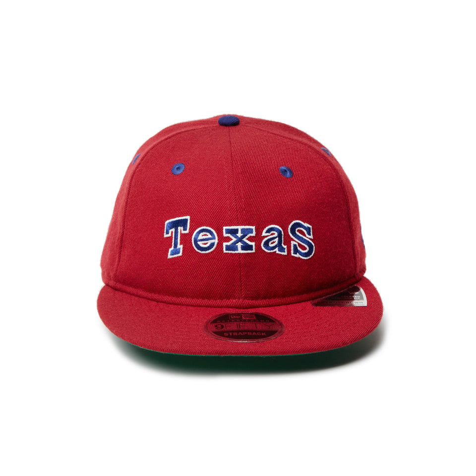 RC 9FIFTY Cooperstown テキサス・レンジャーズ レッド - 14307152 - OSFM | NEW ERA ニューエラ公式オンラインストア