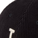 RC 9FIFTY レザーストラップ Corduroy コーデュロイ ロサンゼルス・ドジャース ブラック - 14667635 - OSFM | NEW ERA ニューエラ公式オンラインストア