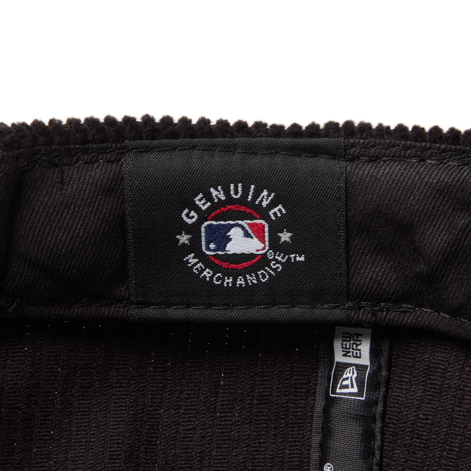 RC 9FIFTY レザーストラップ Corduroy コーデュロイ ロサンゼルス・ドジャース ブラック - 14667635 - OSFM | NEW ERA ニューエラ公式オンラインストア