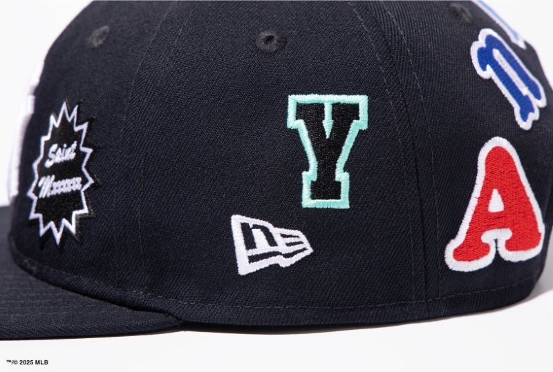 RC 9FIFTY ©SAINT Mxxxxxx × MLB ニューヨーク・ヤンキース ネイビー 9