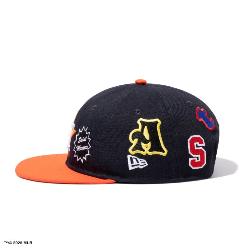 RC 9FIFTY ©SAINT Mxxxxxx × MLB ヒューストン・アストロズ ネイビー オレンジバイザー - 14532345 - OSFM | NEW ERA ニューエラ公式オンラインストア